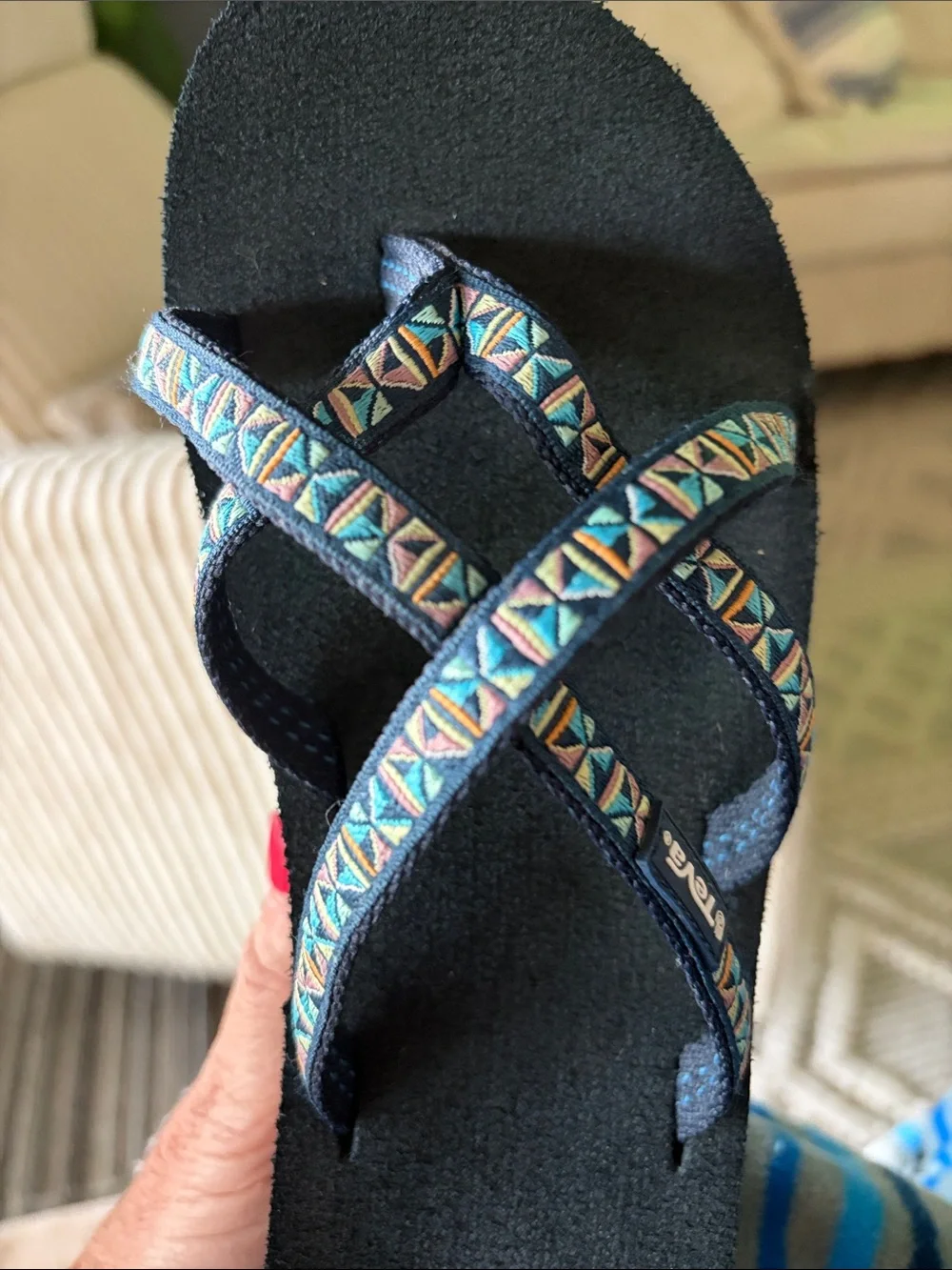 Teva Mush Madalyn Wedge Ola 2 Size 9 - Picture 6 of 6